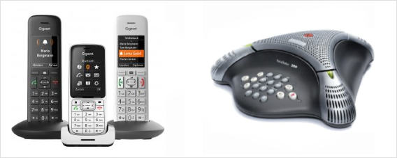 telefon gigaset dect konftel polycom